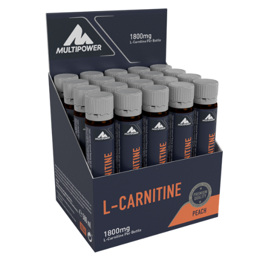Εικόνα της Υγρή L-Καρνιτίνη 20x25 ml (100% ™Carnipure) - Ροδάκινο Multipower