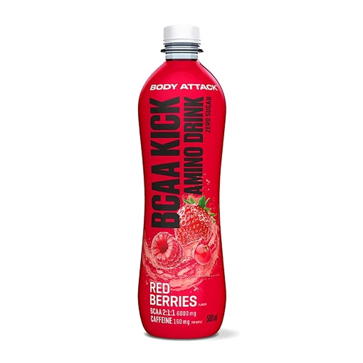 Εικόνα της BCAA KICK Κόκκινα Φρούτα - 500 ml Body Attack