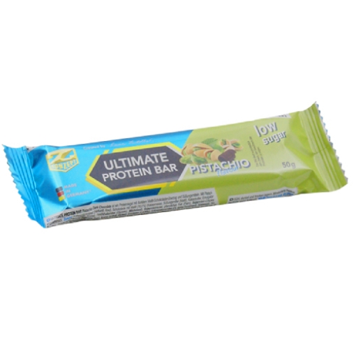 Εικόνα της Μπάρα πρωτεΐνης Ultimate 50g - Φιστίκι και Σκούρη Σοκολάτα