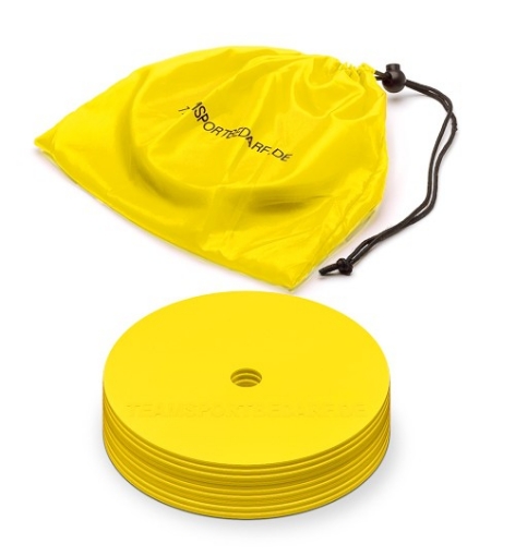 Εικόνα της Set 10 Copete Plate Galben 