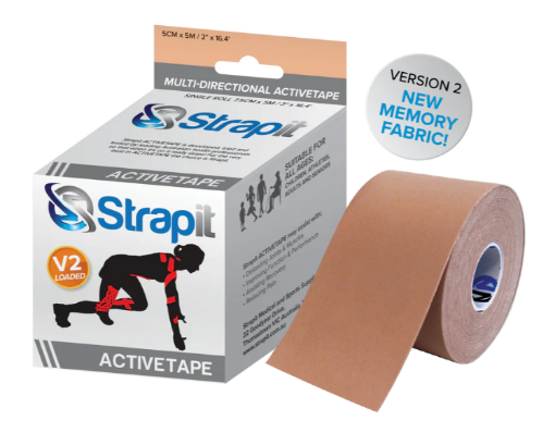 Εικόνα της ACTIVETAPE 7,5CM x 5M – ΜΠΕΖ STRAPIT