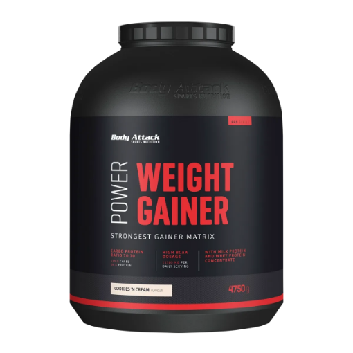 Εικόνα της Power Weight Gainer 4750g - Cookies n Cream Body Attack