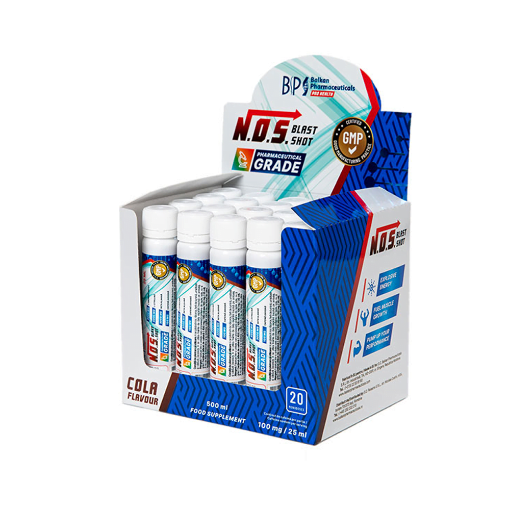 Εικόνα της NOS Blast (L-Arginina + L-citrulina + Beta alanina) Shot 20×25ml