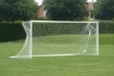 Εικόνα της Poarta Fotbal Aluminiu 7.32x2.44 m, cu cadru fix de sol