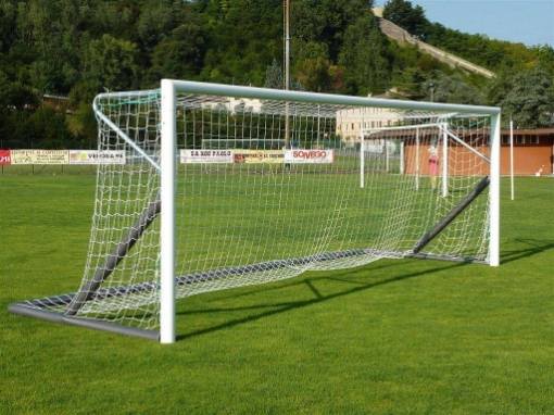 Εικόνα της Poarta Fotbal Aluminiu 6x2 m, model independent cu cadru de sol