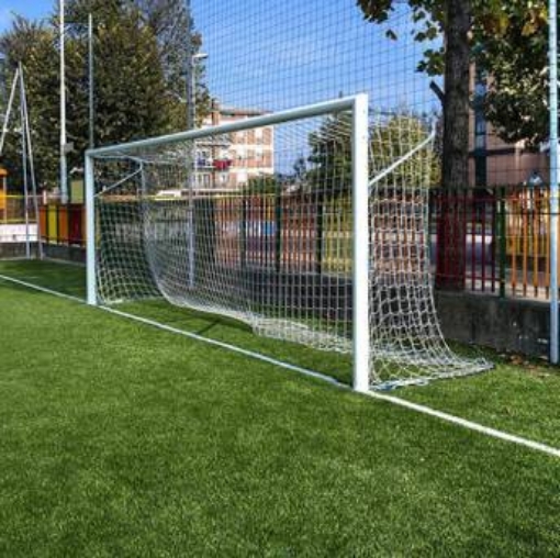 Εικόνα της Poarta Fotbal Aluminiu 5x2 m, cu bara divizata