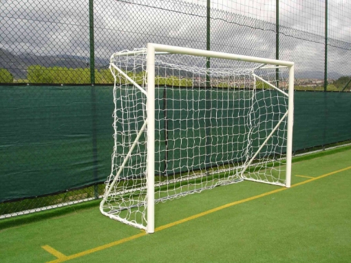 Εικόνα της Poarta Fotbal Oțel 4x2 m, fixa cu mansoane incluse
