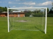 Εικόνα της Poarta Futsal Aluminiu 3x2 m, independenta, cu colturi sudate si suporturi rabatabile pentru plasa