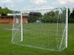 Εικόνα της Poarta Futsal Aluminiu 3x2 m, independenta, cu colturi sudate si suporturi rabatabile pentru plasa
