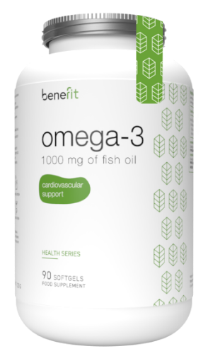 Εικόνα της Omega 3 Ulei de Peste 1000mg - 90 Caps Benefit