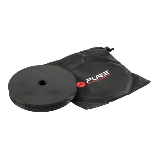 Εικόνα της SET 10 COPETE PLATE P2I NEGRU